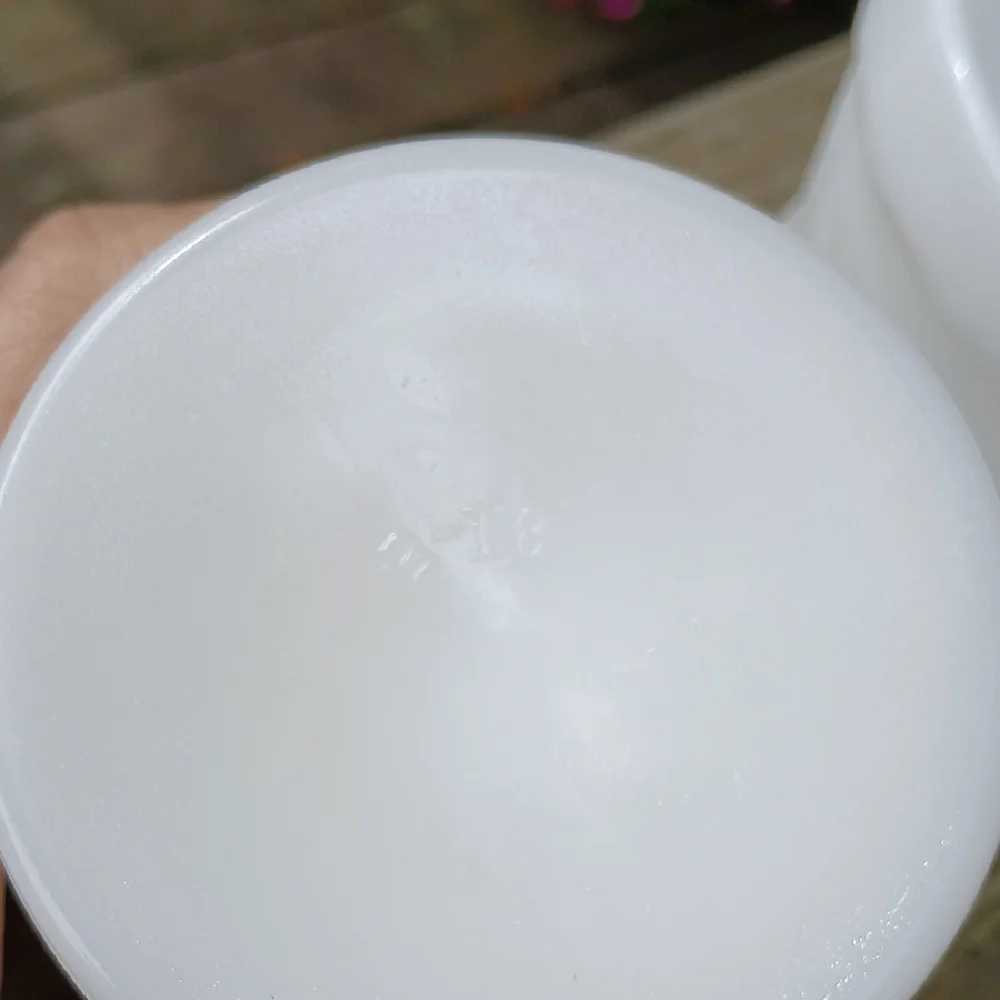 4 Anchor Hocking Milk Glass Sherbert Dessert Ice Cream Cups